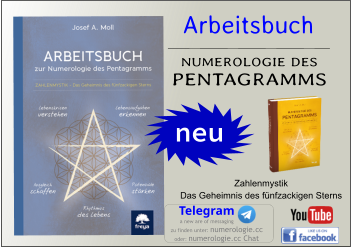 Zahlenmystik Das Geheimnis des fünfzackigen Sterns Arbeitsbuch  Telegram a new are of messaging zu finden unter: numerologie.cc oder: numerologie.cc Chat neu