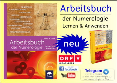 der Numerologie  Lernen & Anwenden  Arbeitsbuch  neu Telegram a new are of messaging zu finden unter: numerologie.cc oder: numerologie.cc Chat