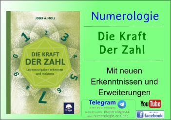 Numerologie  Die Kraft  Der Zahl  Mit neuen Erkenntnissen und Erweiterungen  Telegram a new are of messaging zu finden unter: numerologie.cc oder: numerologie.cc Chat