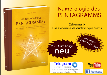 Zahlenmystik Das Geheimnis des fünfzackigen Sterns Telegram a new are of messaging zu finden unter: numerologie.cc oder: numerologie.cc Chat 2. Auflage Numerologie des PENTAGRAMMS mit neuen Erweiterungen  neu